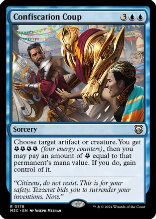 Confiscation Coup (Ripple Foil) (M3C-178)