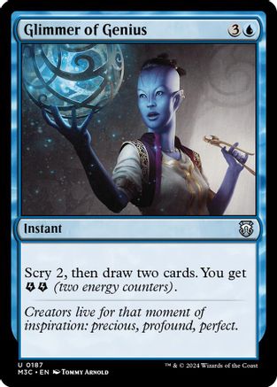 Glimmer of Genius (Ripple Foil) (M3C-187)