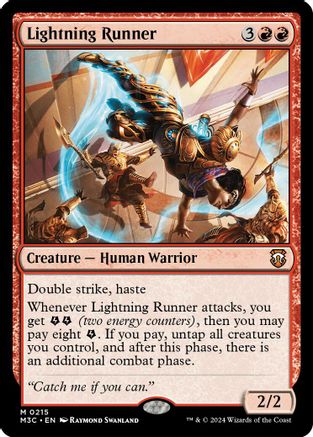 Lightning Runner (Ripple Foil) (M3C-215)