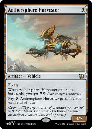 Aethersphere Harvester (Ripple Foil) (M3C-280)