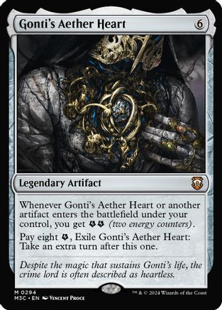 Gonti's Aether Heart (Ripple Foil) (M3C-294)