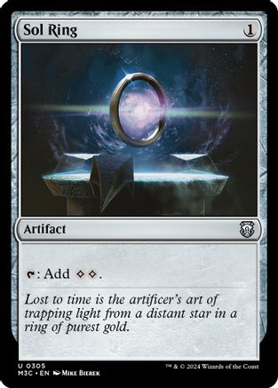 Sol Ring (Ripple Foil) (M3C-305)