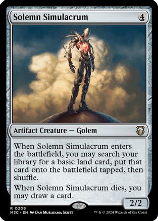 Solemn Simulacrum (Ripple Foil) (M3C-306)
