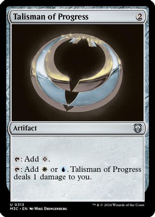 Talisman of Progress (Ripple Foil) (M3C-313)