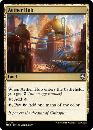Aether Hub (Ripple Foil) (M3C-317)