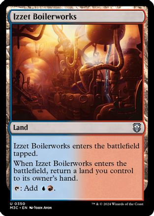 Izzet Boilerworks (Ripple Foil) (M3C-350)
