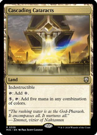 Cascading Cataracts (Ripple Foil) (M3C-326)