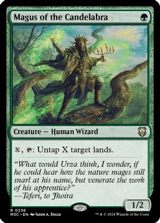 Magus of the Candelabra (Ripple Foil) (M3C-236)