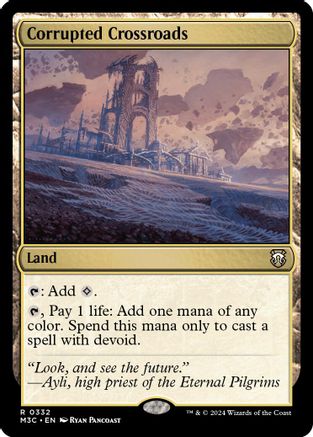 Corrupted Crossroads (Ripple Foil) (M3C-332)