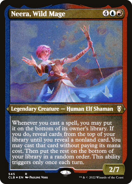 Neera, Wild Mage (CLB-545) (Etched Foil)