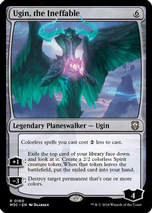 Ugin, the Ineffable (Ripple Foil) (M3C-160)