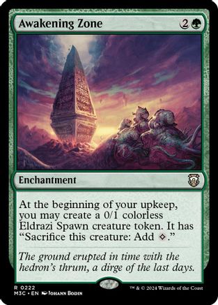 Awakening Zone (Ripple Foil) (M3C-222)
