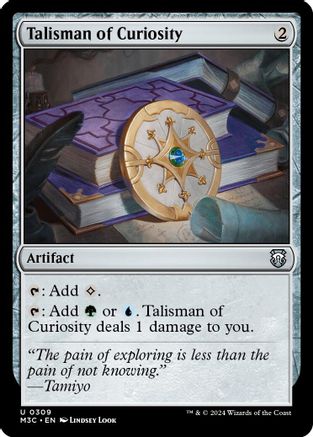 Talisman of Curiosity (Ripple Foil) (M3C-309)