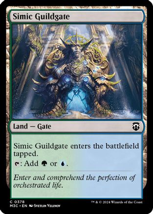 Simic Guildgate (Ripple Foil) (M3C-378)