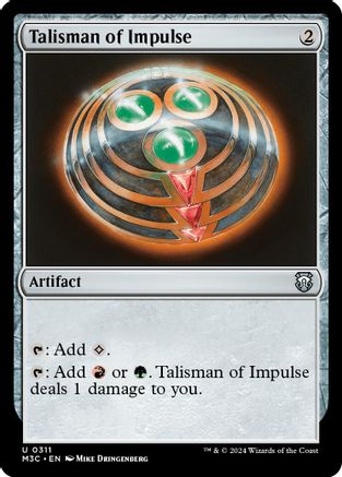 Talisman of Impulse (Ripple Foil) (M3C-311)