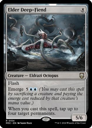 Elder Deep-Fiend (Ripple Foil) (M3C-154)