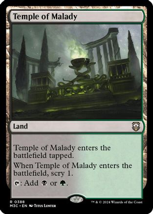 Temple of Malady (Ripple Foil) (M3C-388)