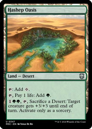 Hashep Oasis (Ripple Foil) (M3C-347)