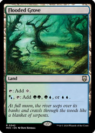 Flooded Grove (Ripple Foil) (M3C-342)