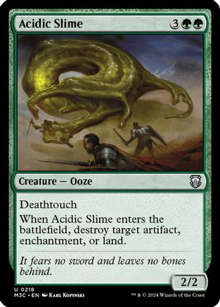 Acidic Slime (Ripple Foil) (M3C-218)