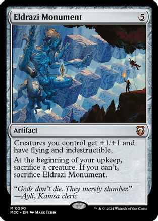 Eldrazi Monument (Ripple Foil) (M3C-290)