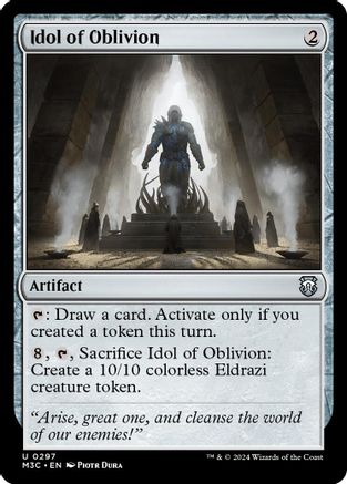 Idol of Oblivion (Ripple Foil) (M3C-297)