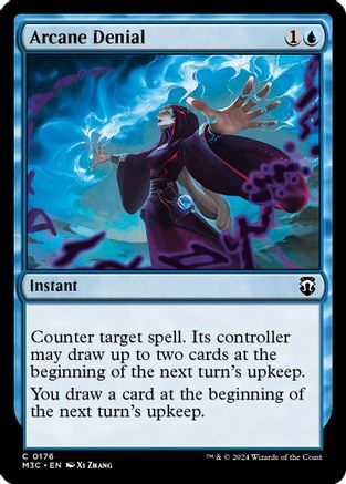 Arcane Denial (Ripple Foil) (M3C-176)