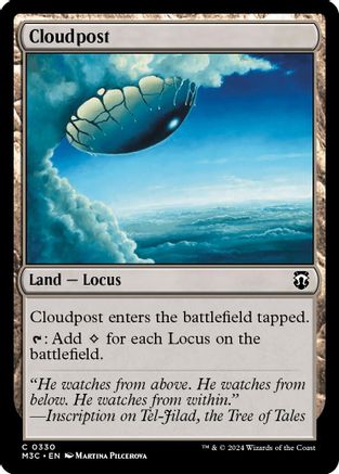 Cloudpost (Ripple Foil) (M3C-330)