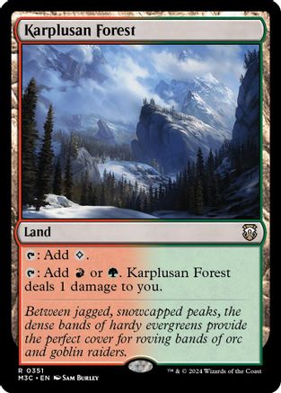 Karplusan Forest (Ripple Foil) (M3C-351)
