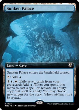 Sunken Palace (Extended Art) (Ripple Foil) (M3C-081)