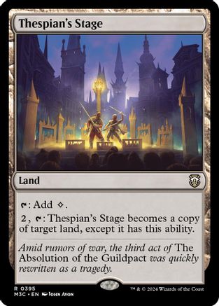 Thespian's Stage (Ripple Foil) (M3C-395)
