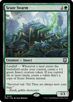 Scute Swarm (Ripple Foil) (M3C-245)