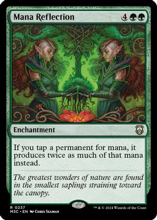 Mana Reflection (Ripple Foil) (M3C-237)