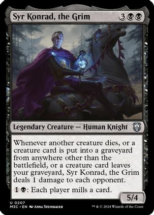 Syr Konrad, the Grim (Ripple Foil) (M3C-207)