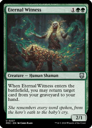 Eternal Witness (Ripple Foil) (M3C-227)