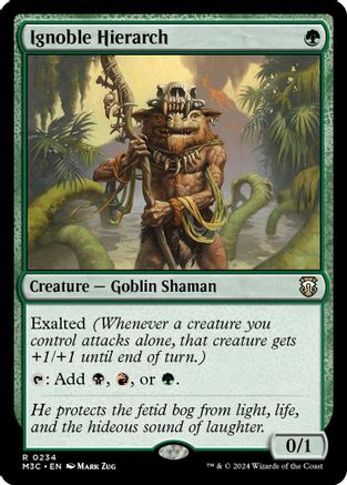 Ignoble Hierarch (Ripple Foil) (M3C-234)