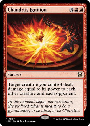Chandra's Ignition (Ripple Foil) (M3C-209)