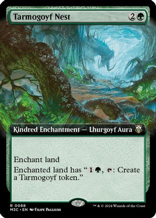 Tarmogoyf Nest (Extended Art) (Ripple Foil) (M3C-068)