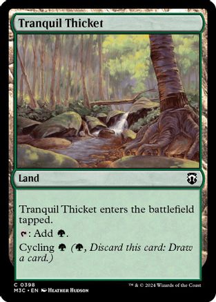 Tranquil Thicket (Ripple Foil) (M3C-398)