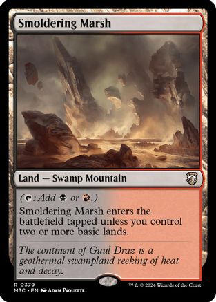 Smoldering Marsh (Ripple Foil) (M3C-379)