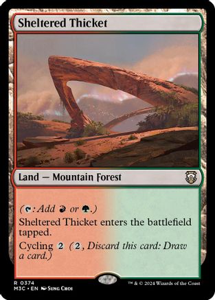 Sheltered Thicket (Ripple Foil) (M3C-374)