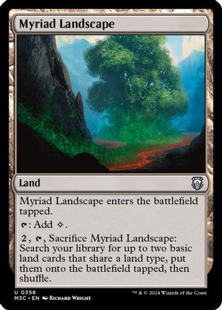 Myriad Landscape (Ripple Foil) (M3C-358)