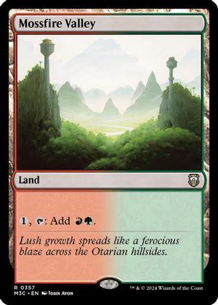Mossfire Valley (Ripple Foil) (M3C-357)