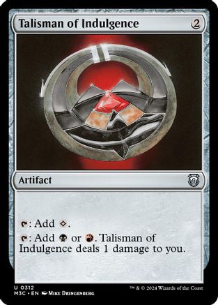 Talisman of Indulgence (Ripple Foil) (M3C-312)