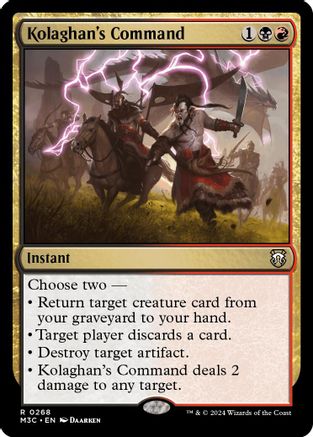 Kolaghan's Command (Ripple Foil) (M3C-268)