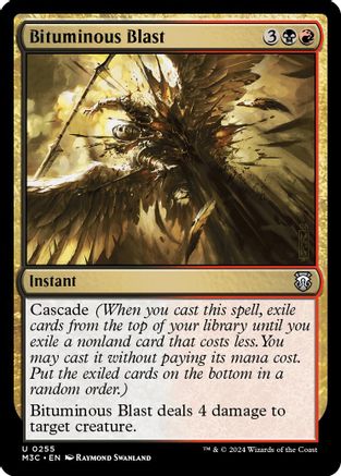 Bituminous Blast (Ripple Foil) (M3C-255)