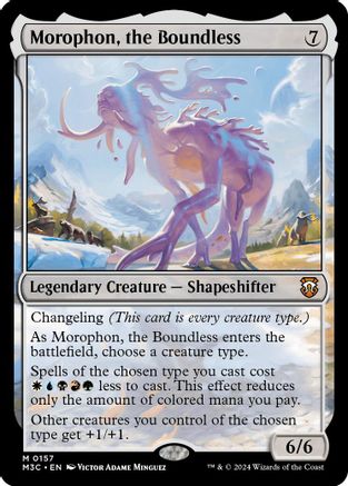 Morophon, the Boundless (Ripple Foil) (M3C-157)