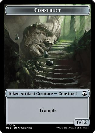 Construct // Myr Double-Sided Token (M3C-24 // 25)
