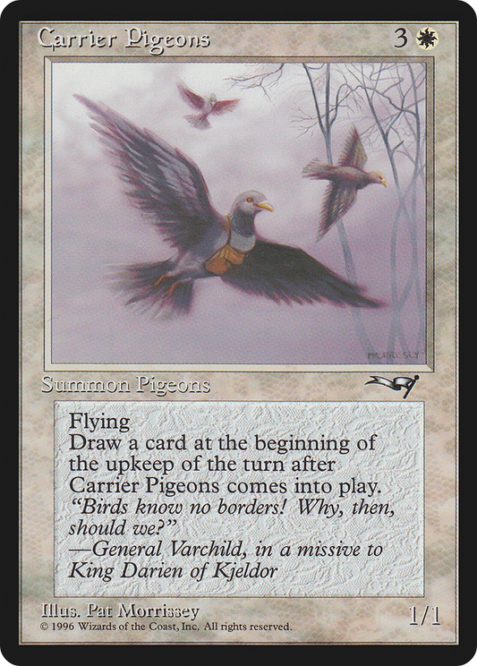 Carrier Pigeons (ALL-01A)