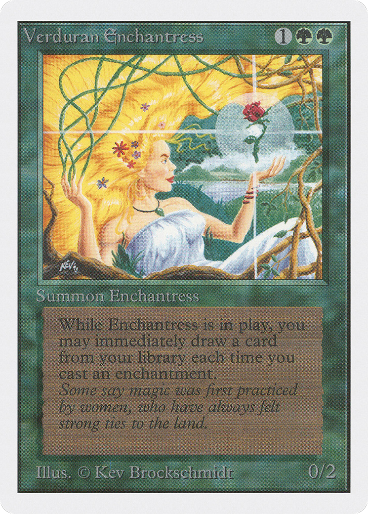 Verduran Enchantress (2ED-223)